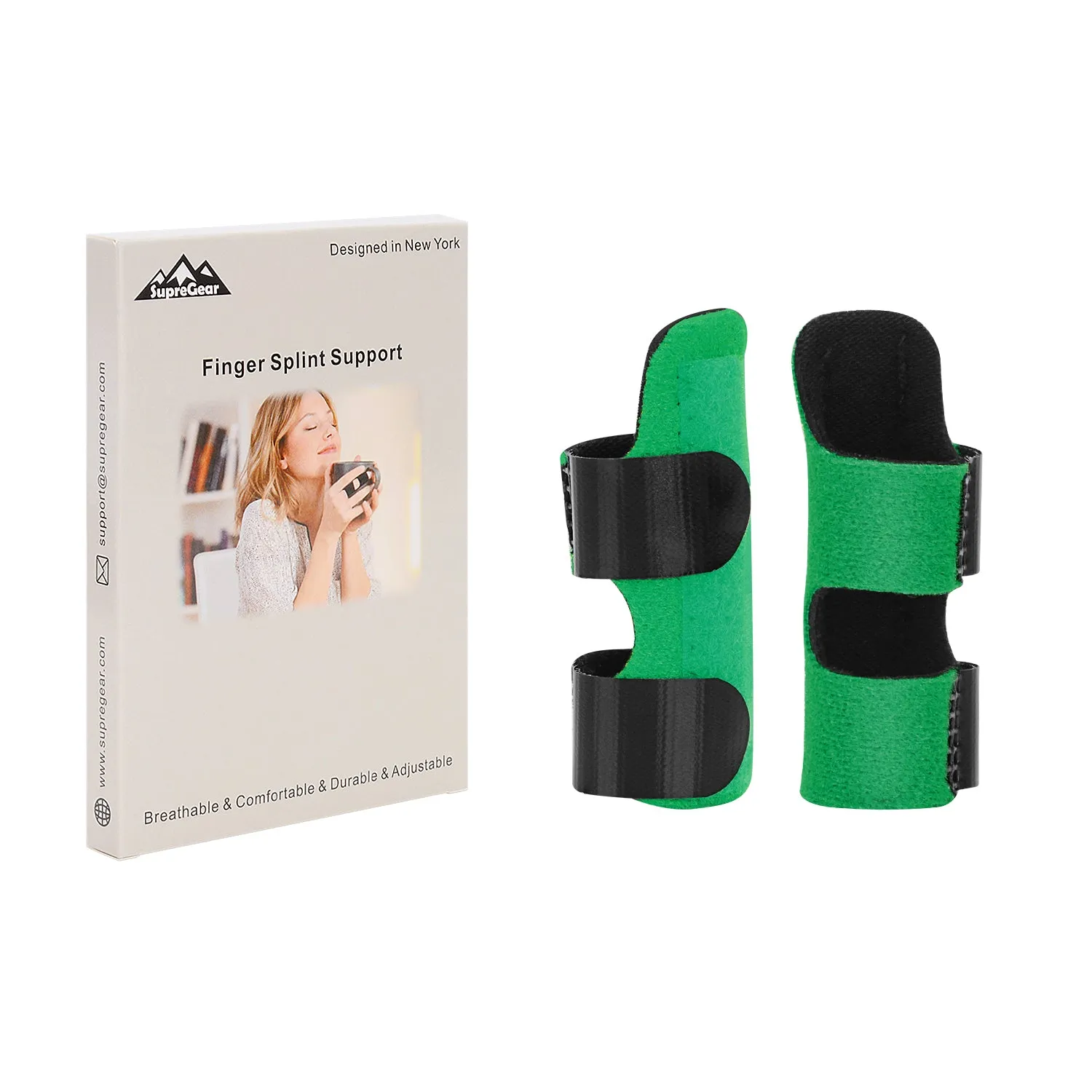 2 Pack Finger Splint Support