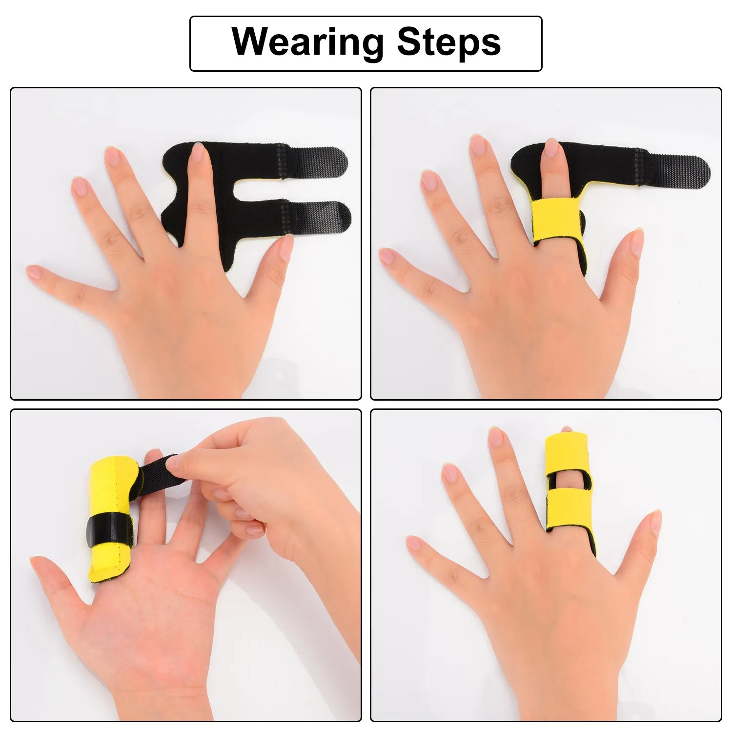 2 Pack Finger Splint Support