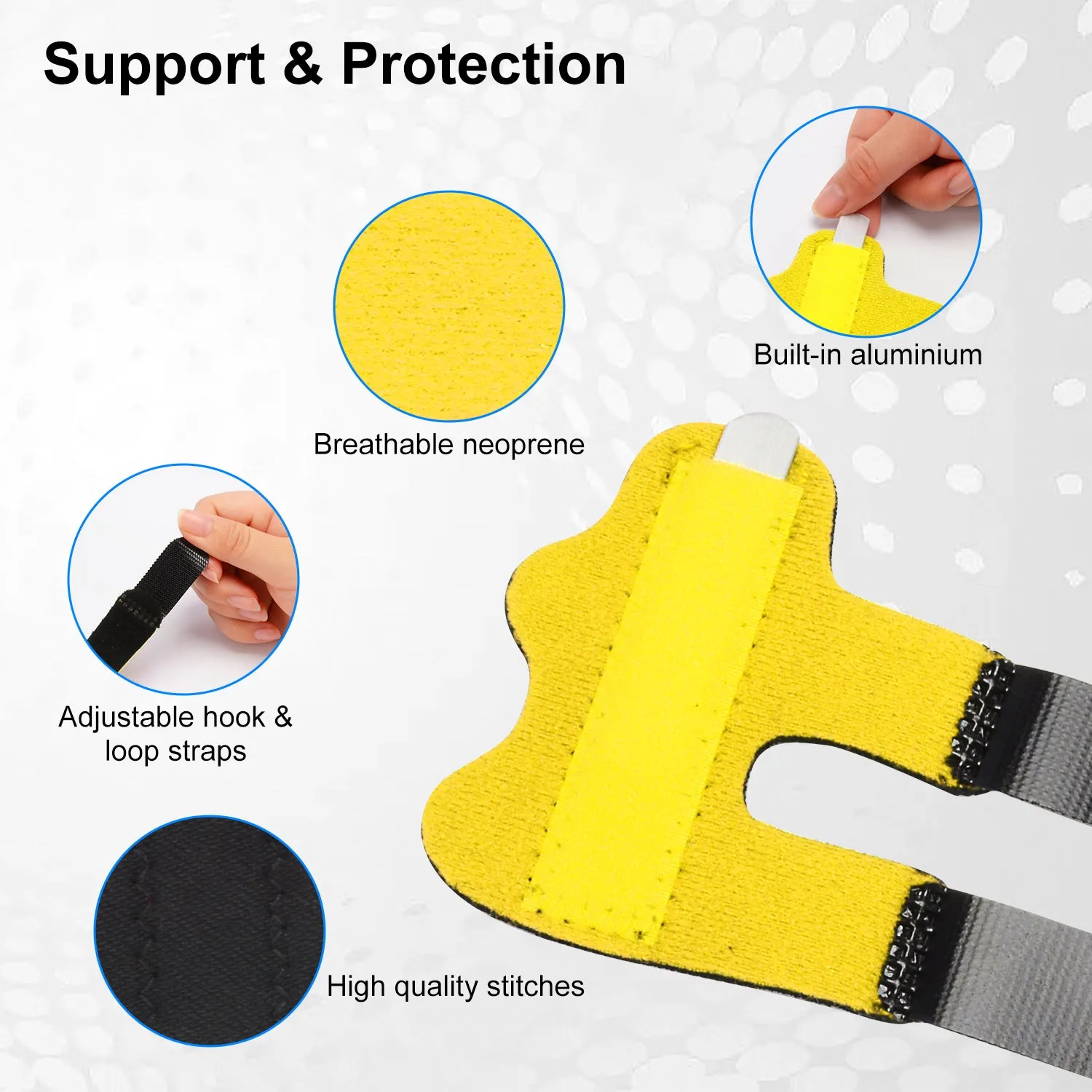 2 Pack Finger Splint Support