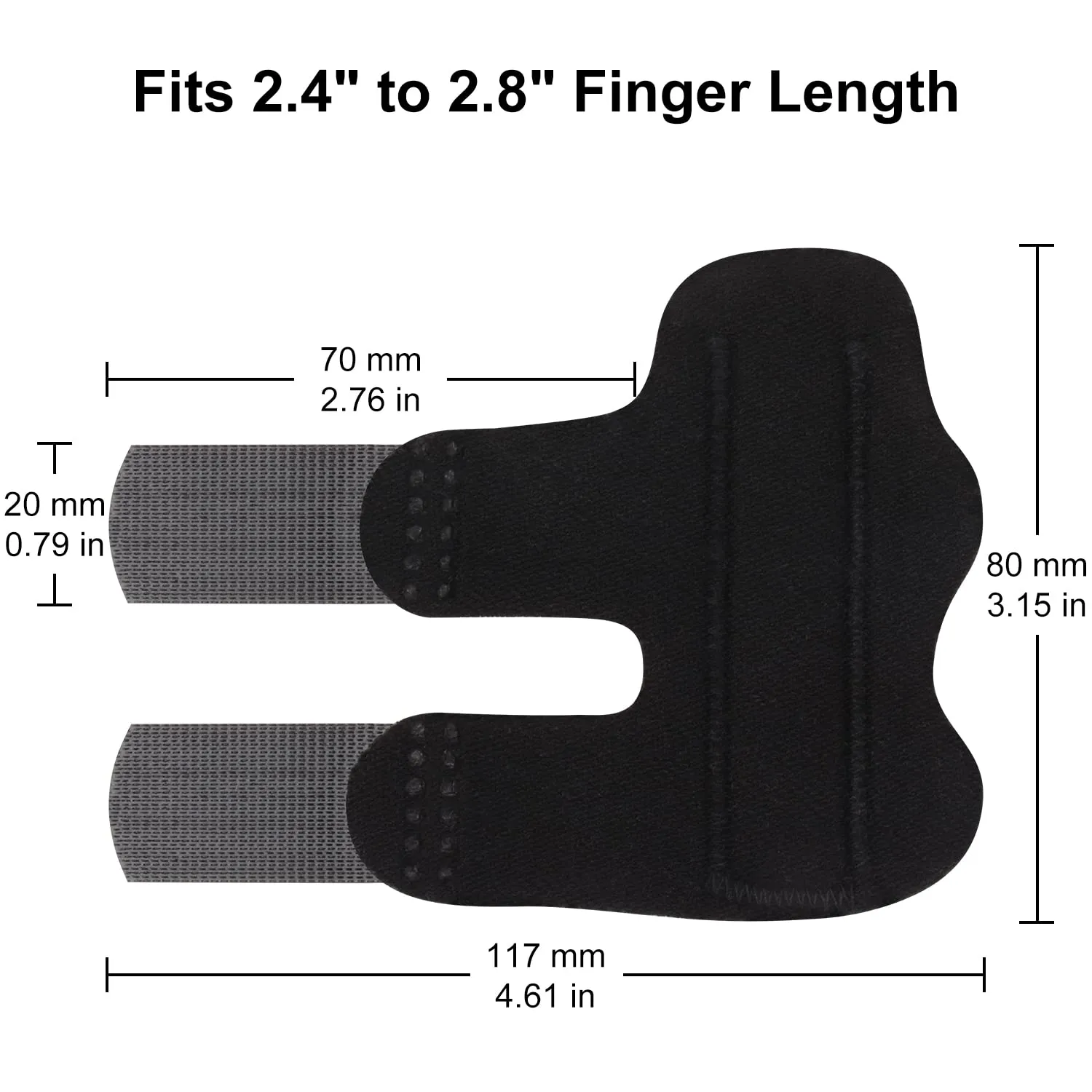 2 Pack Finger Splint Support