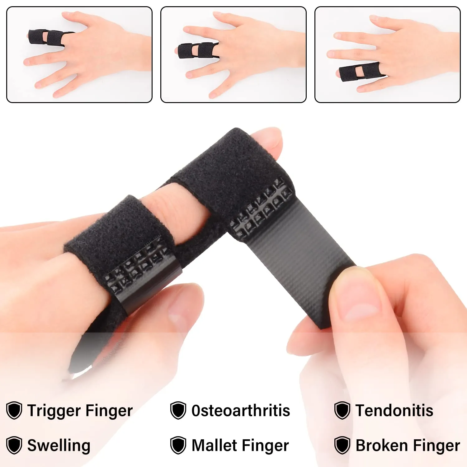 2 Pack Finger Splint Support