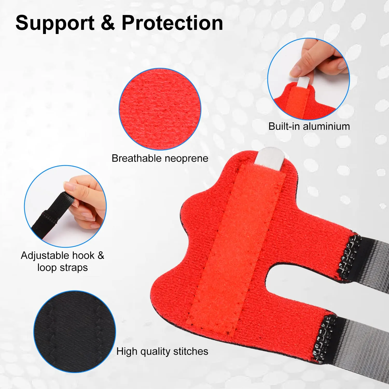 2 Pack Finger Splint Support