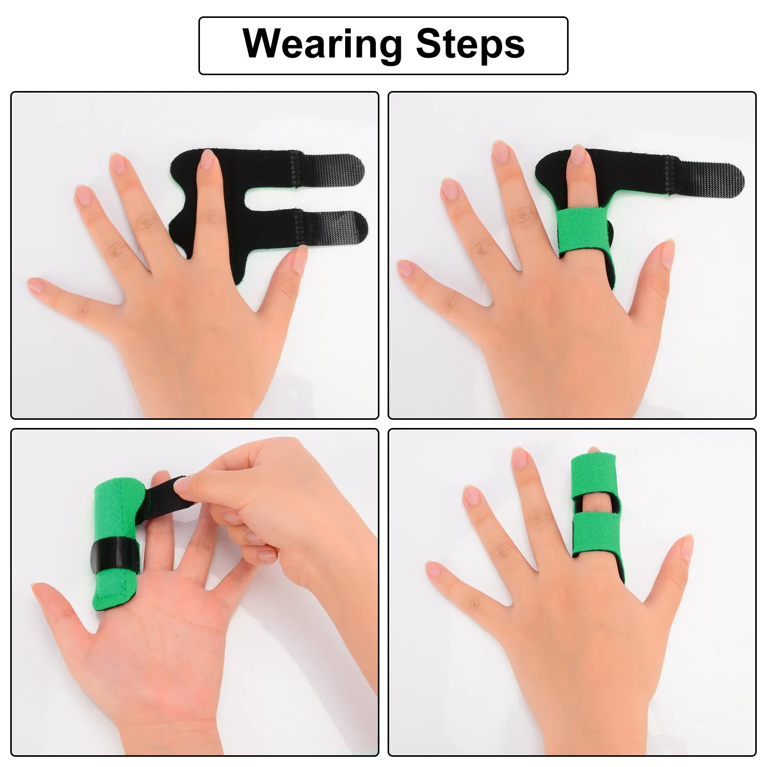 2 Pack Finger Splint Support