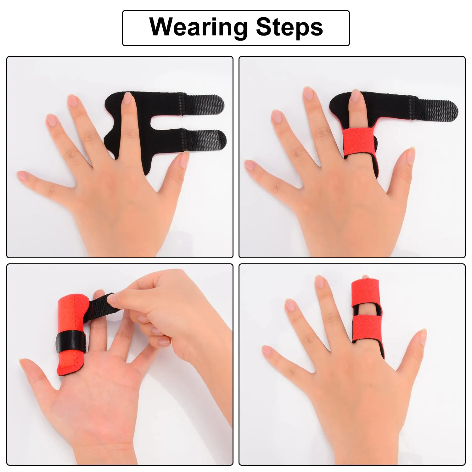 2 Pack Finger Splint Support