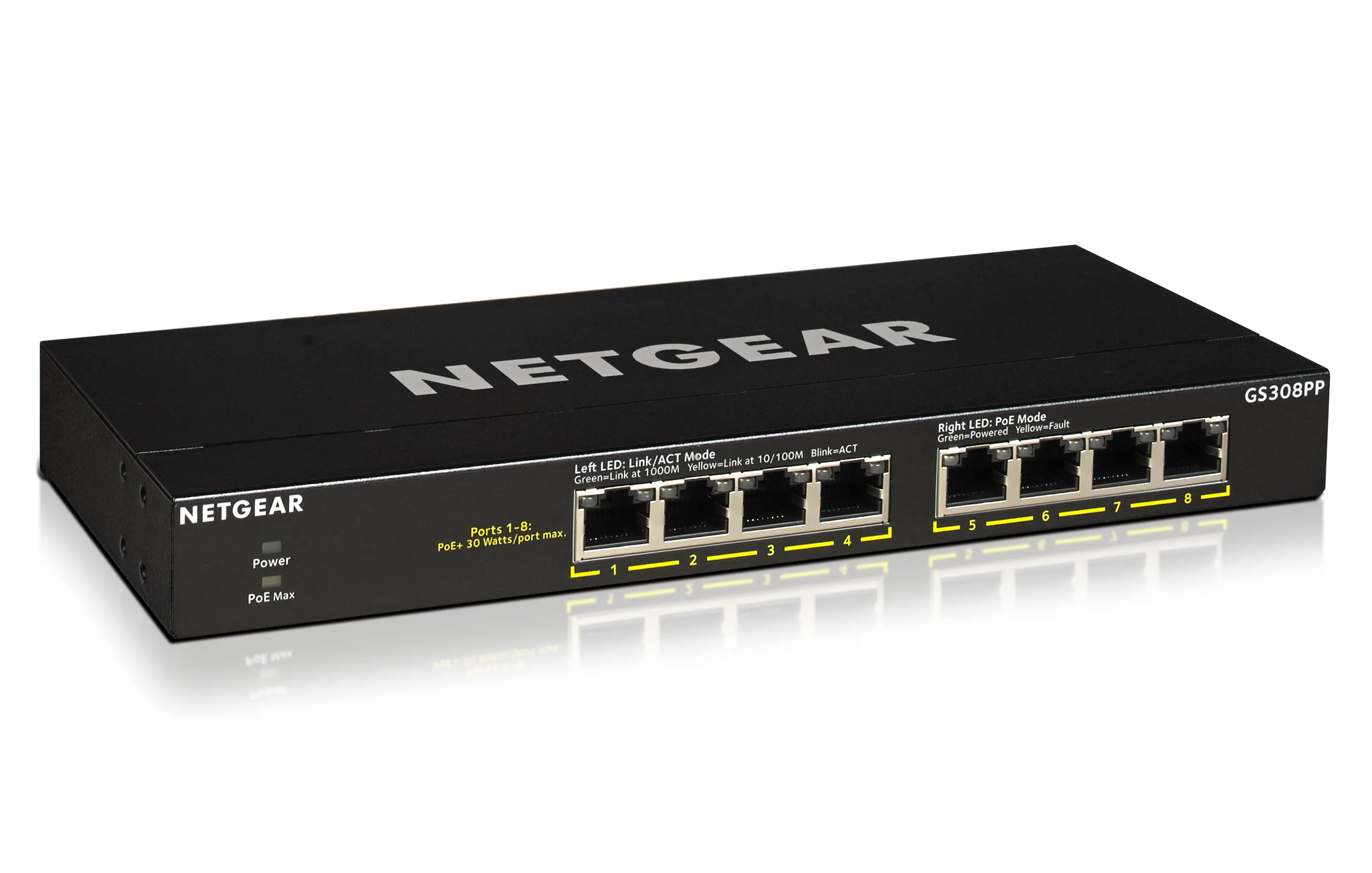 8-Port Gb Poe  Flex Switch