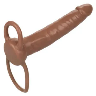 Accommodator Dual Penetrator Dildo Cock Ring