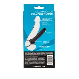 Accommodator Dual Penetrator Dildo Cock Ring