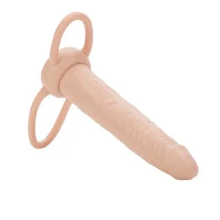 Accommodator Dual Penetrator Dildo Cock Ring