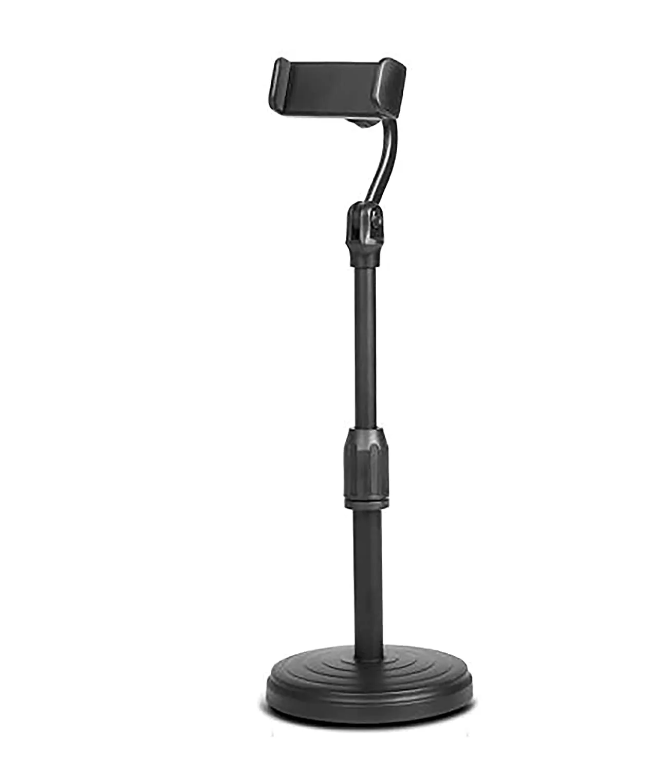 Adjustable Desktop Phone Holder Stand Plastic for Phone Compatible with All Smartphone Desktop Mobile Phone Holder for Desk, Bed, Table, Office, Video Recording, Home & Online Classes