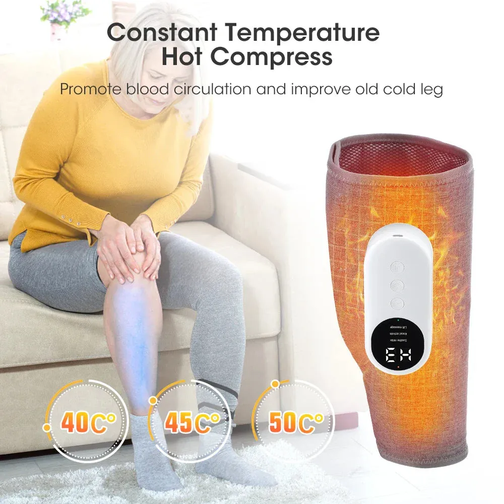 Advanced Wireless Leg Calf Massager with Full Pressotherapy (Pair of 2)