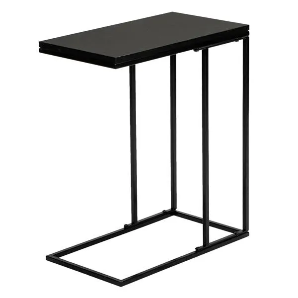 ALICIAN L Side Table for Living Room Bedroom Assemble Side Table Black