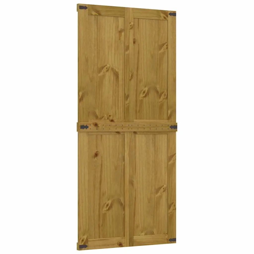 Barn Door CORONA 90x210 cm Solid Wood Pine