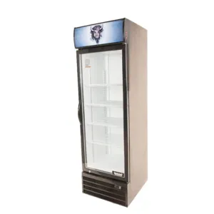 Bison BGM-15 (1) Glass Door Merchandising Refrigerator  15 Cu. Ft.