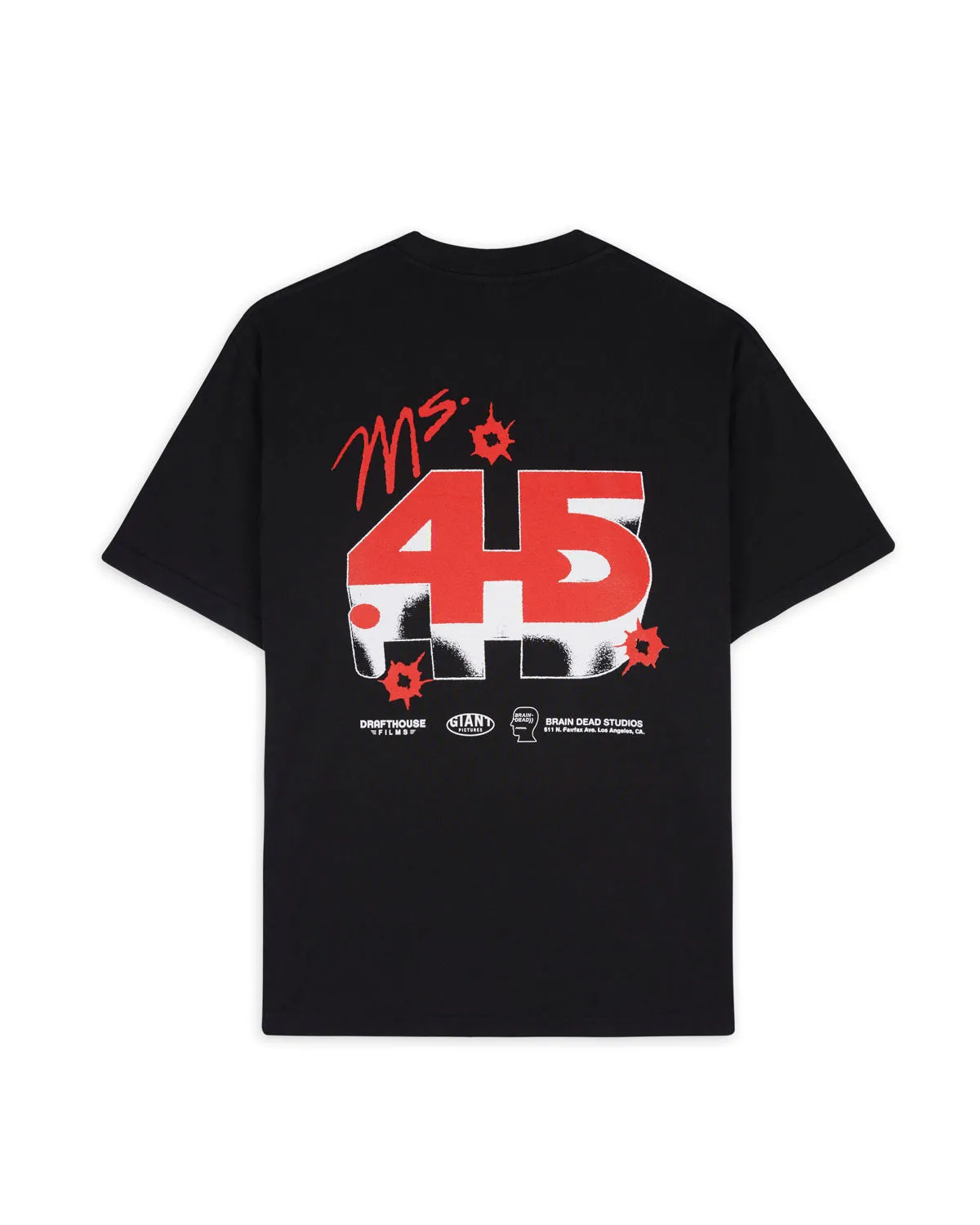 Brain Dead x Ms .45 T-Shirt - Black