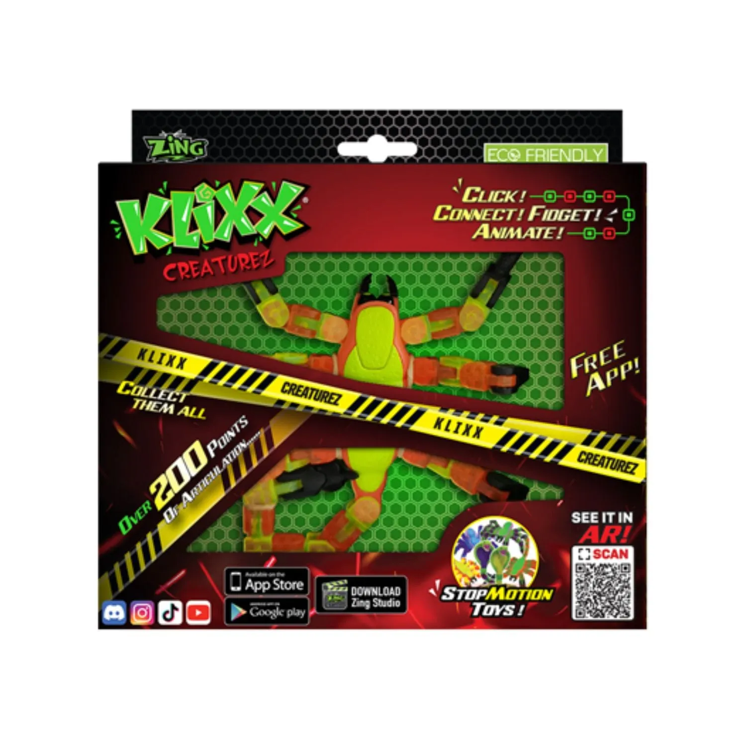 Brainstorm KLiXX Spider Six Pack - Blue and Green (Chocie of 2)