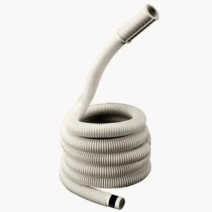 Buildskill Durable 1.5M Water Inlet Pipe for Semi-Automatic Washing Machine - User-Friendly, Leak-Resistant Hose Pipe with Hassle-Free Installation, High Elasticity & Strength, 1 (Grey)