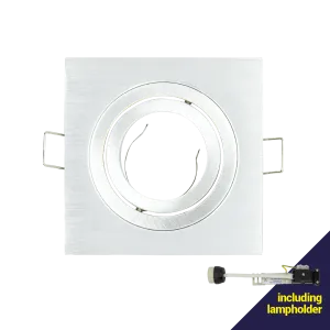 CNC Square Tilt 220V Downlight with 77mm Cut Out