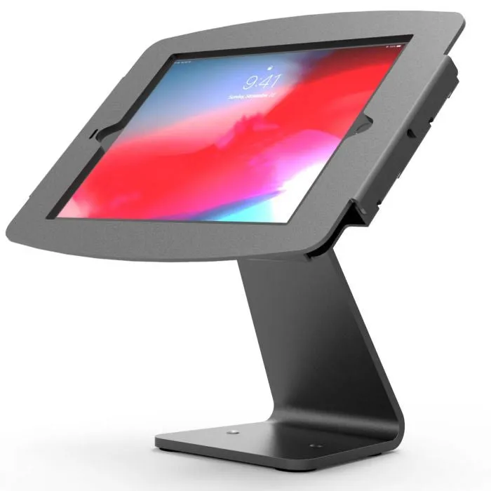 Compulocks Vesa Rotating And Tilting Counter Stand - Stand - For Tablet - Aluminium - Black