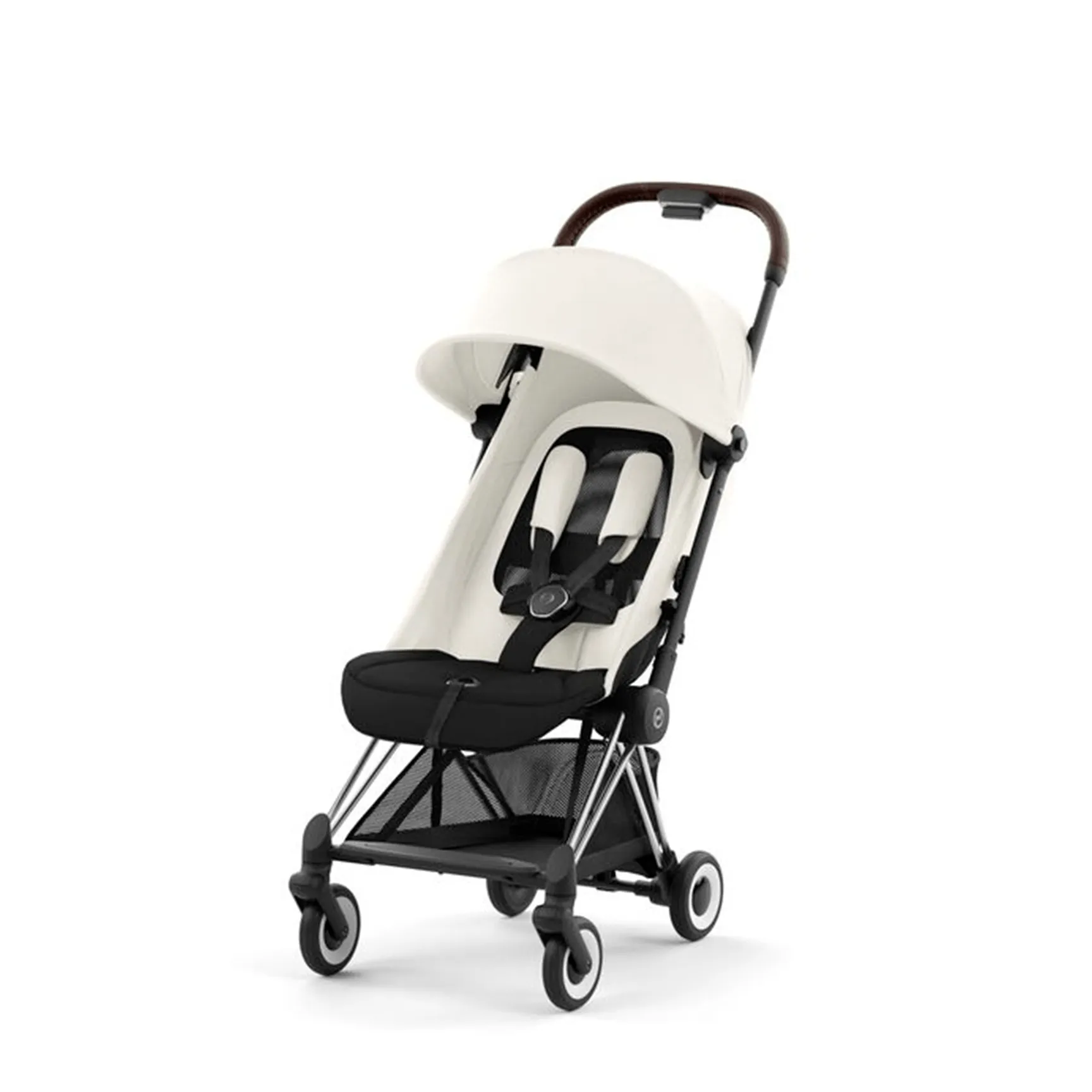 Cybex COYA in Chrome Off White