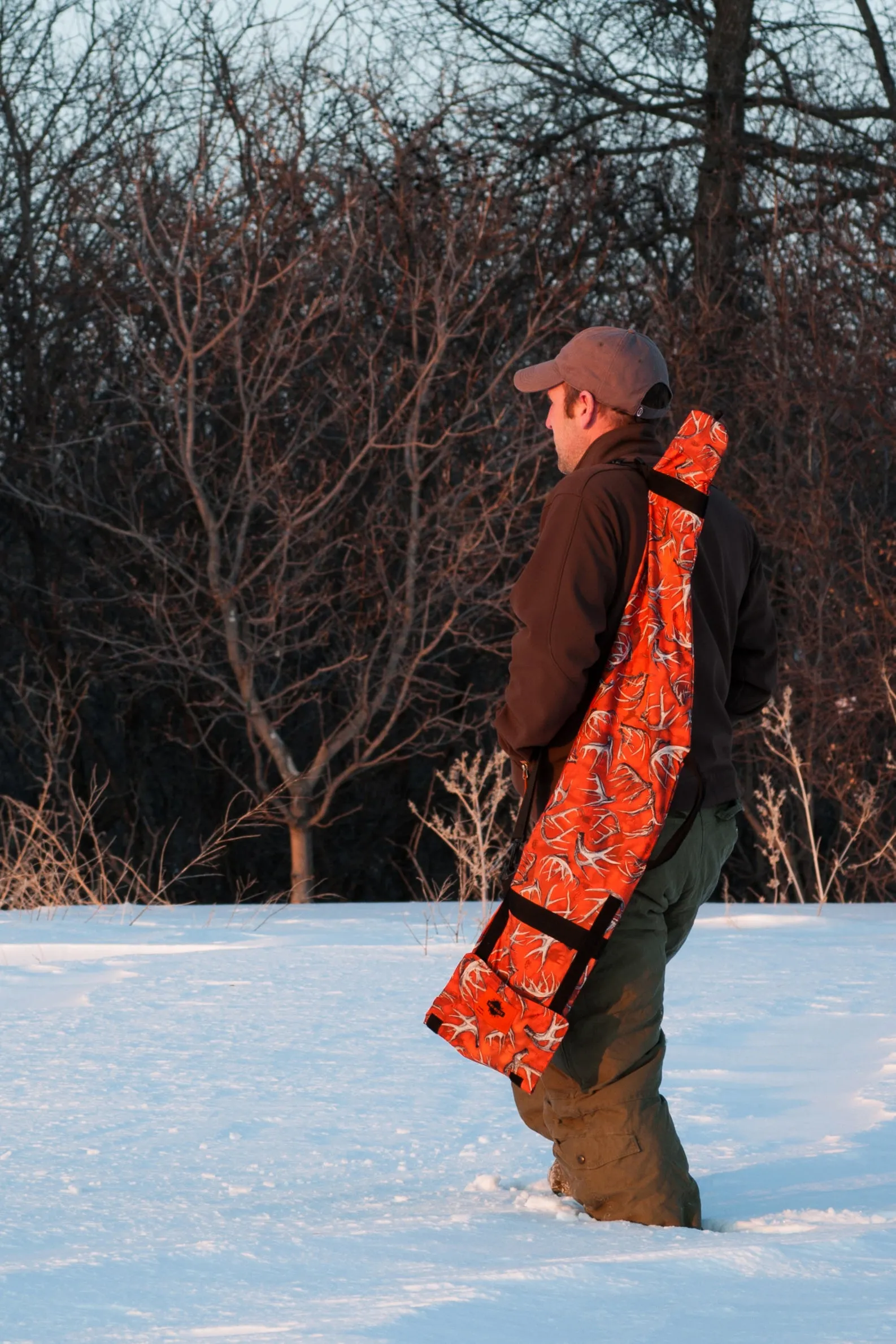 DU-HA 90500 Dri-Hide™ Shotgun Protector; Flushing Pheasants; Incl. Adjustable Sling; Tan;