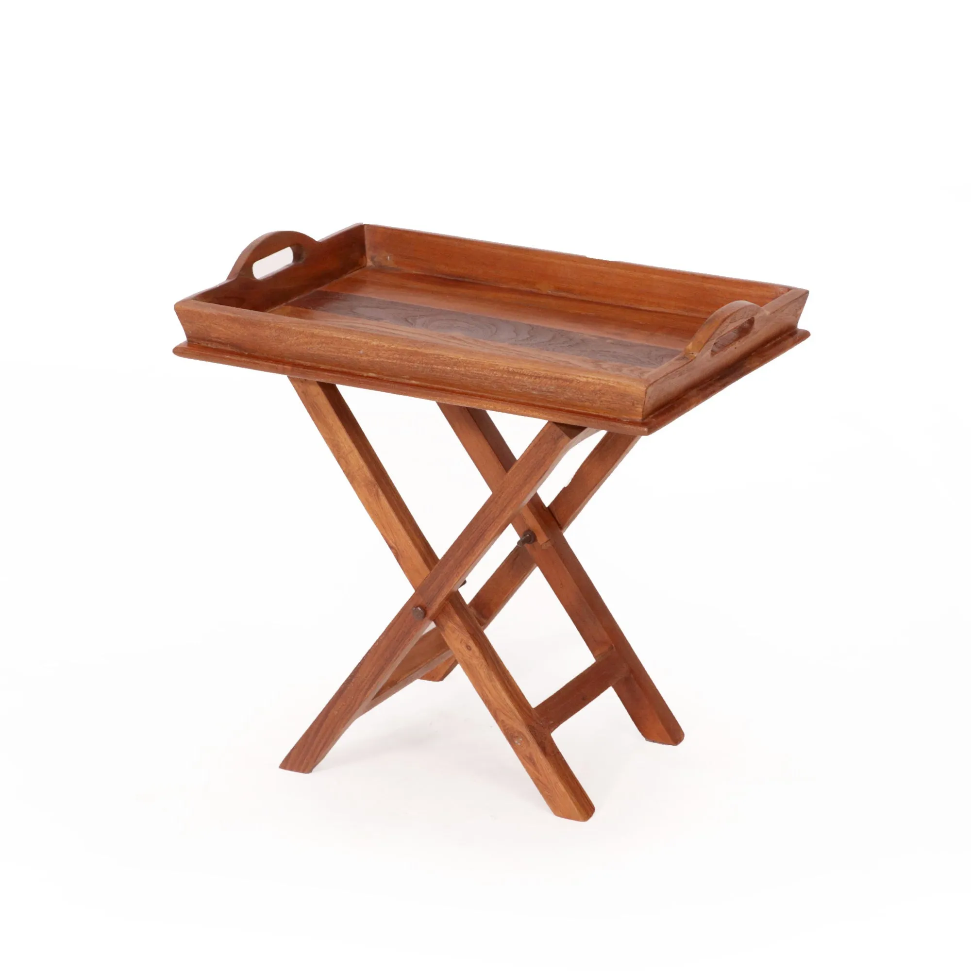 Folding Wooden Tray Table