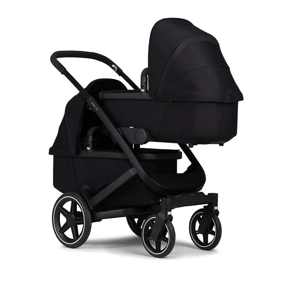 Joolz Geo3 Complete Twin Stroller in Brilliant Black