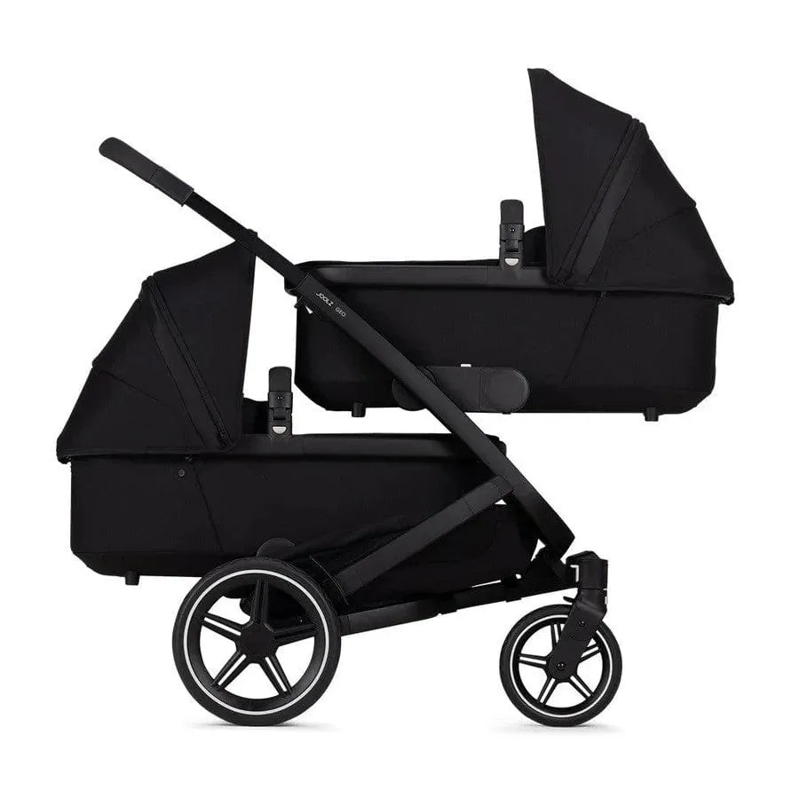 Joolz Geo3 Complete Twin Stroller in Brilliant Black