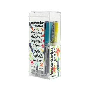 Karin Brushmarker Pro 12 pack  11 Colours   Blender*