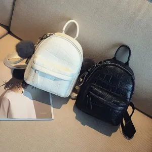 Mini Leather Backpack