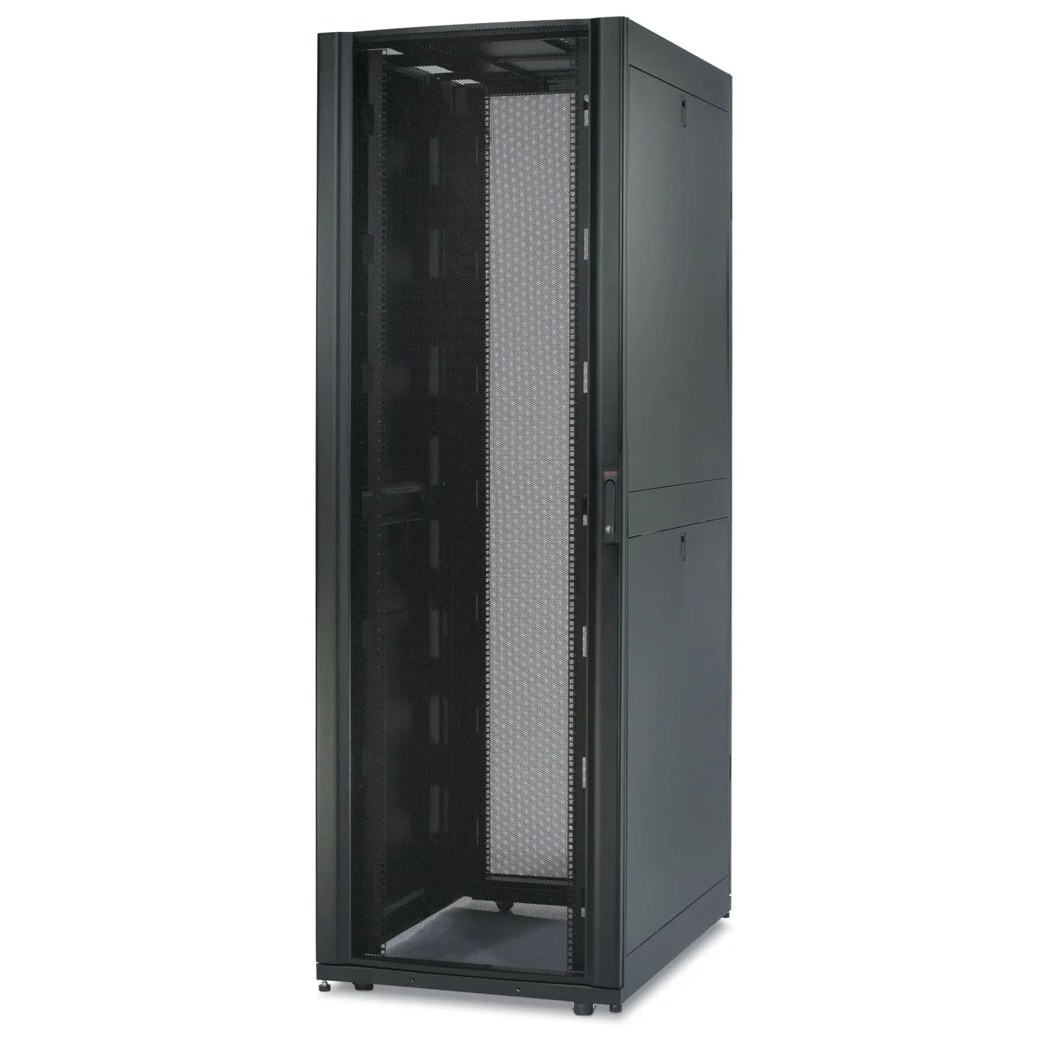 Netshelter Sx 42U 750Mm Wide X 1070Mm Deep Enclosure With Sides Black. Size (Wxdxh: 75 Cm X 107 Cm X 199 Cm) May Require