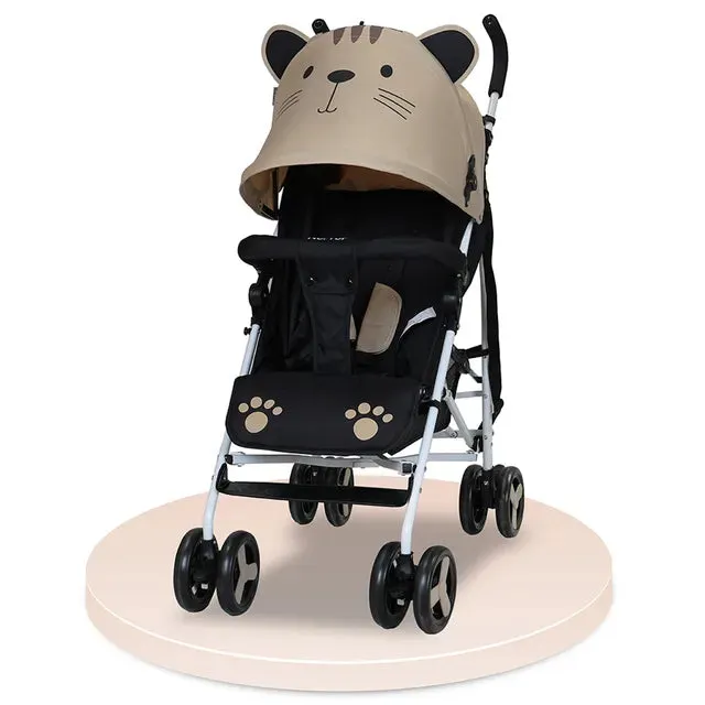 Nurtur Luca Cat Lightweight Stroller (Beige)