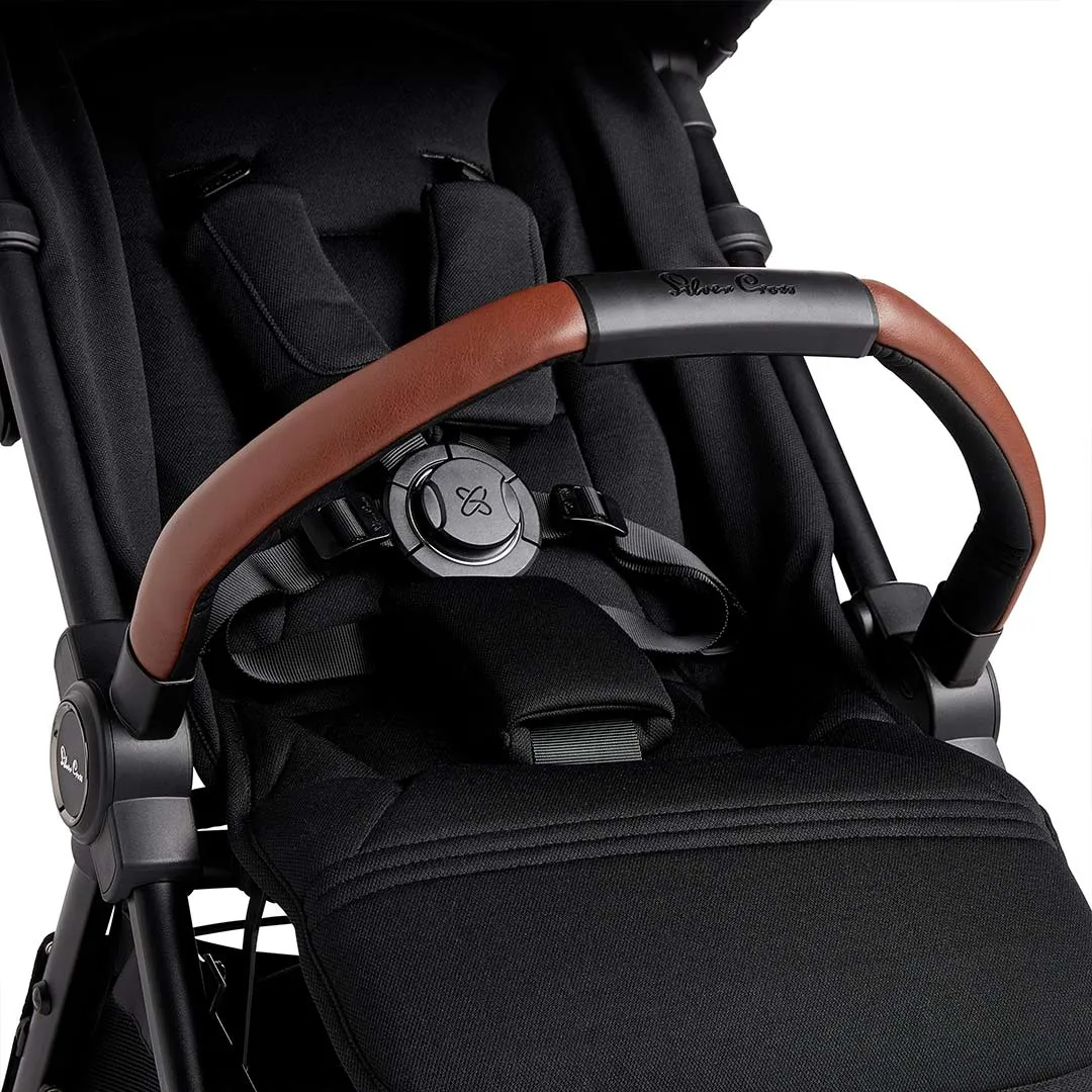 Outlet - Silver Cross Jet 3 Pushchair 2023 - Black