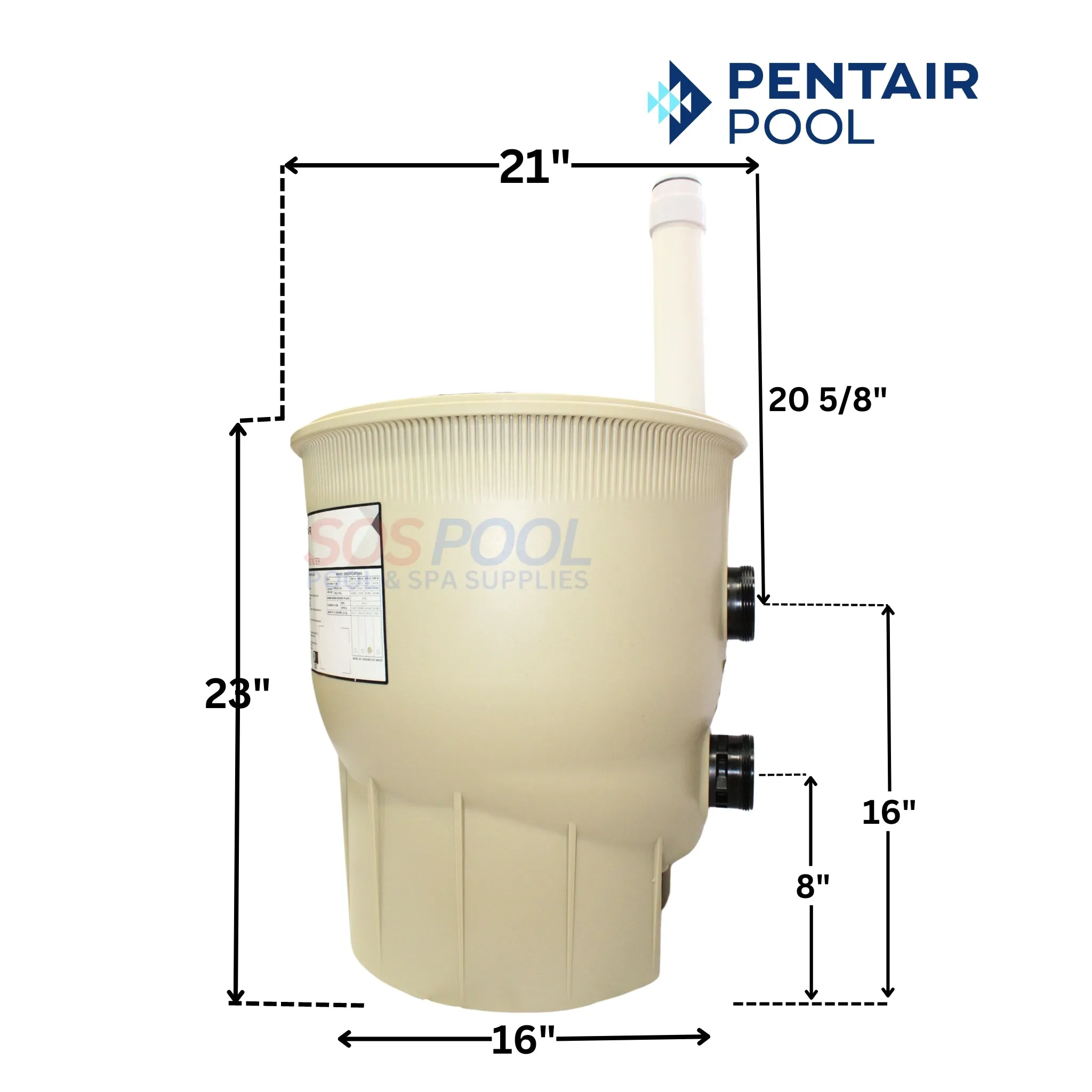 Pentair FNS Plus Tank Bottom Assembly | FNS 48 Square Feet Tank Bottom Replacement | 170017