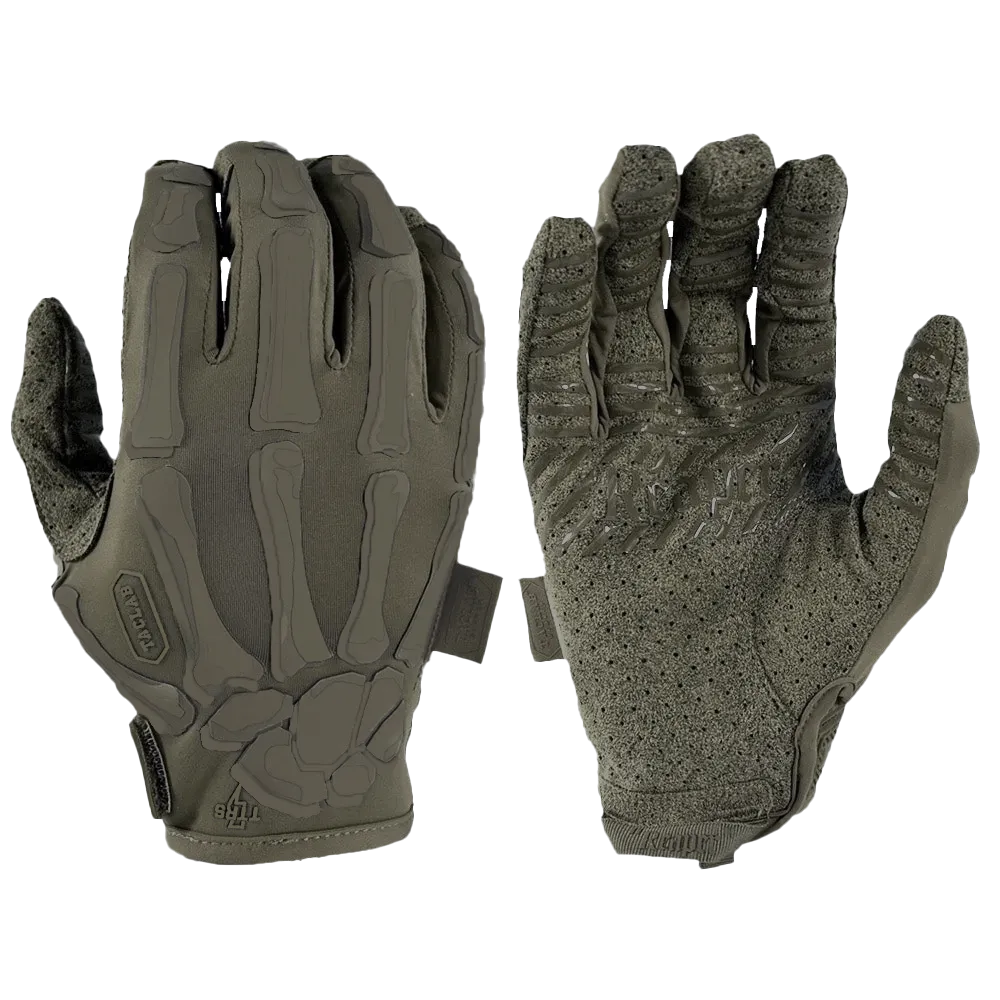 REAPER Ranger Ghost Green Tactical Skeleton Shooting Gloves