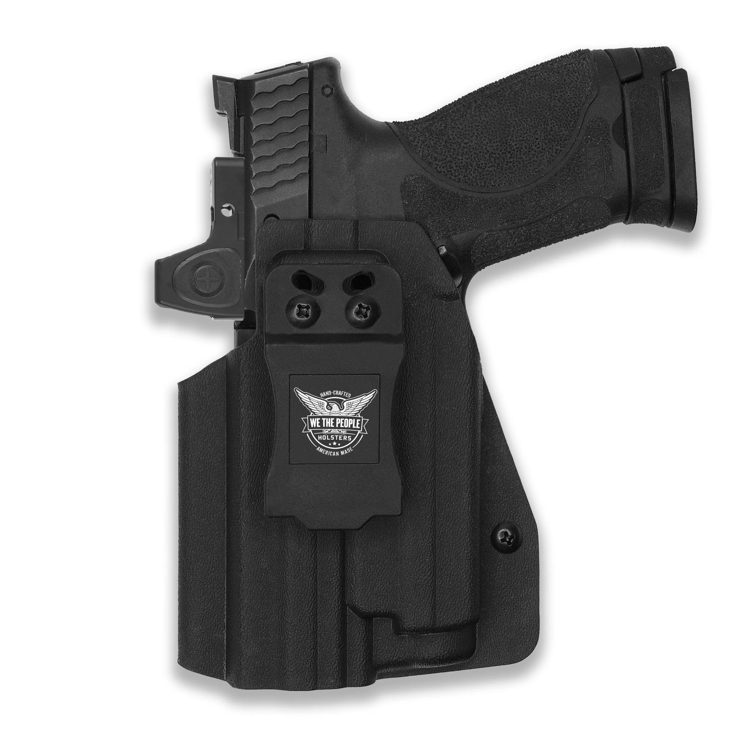 Smith & Wesson M&P / M2.0 4"/4.25" Compact 9/40 Manual Safety with Olight Baldr S Light Red Dot Optic Cut IWB Holster