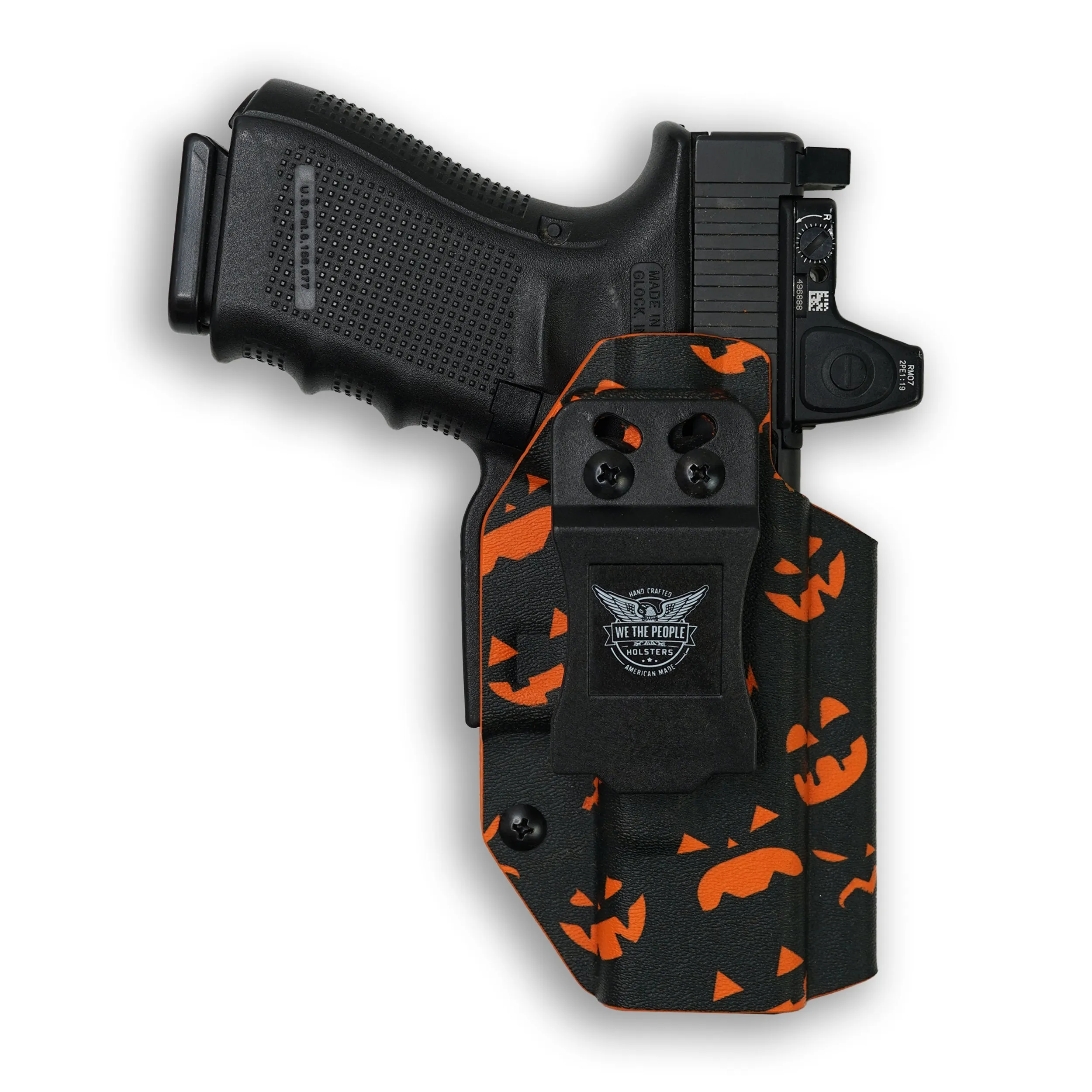 Smith & Wesson M&P / M2.0 4"/4.25" Compact 9/40 Manual Safety with Olight Baldr S Light Red Dot Optic Cut IWB Holster