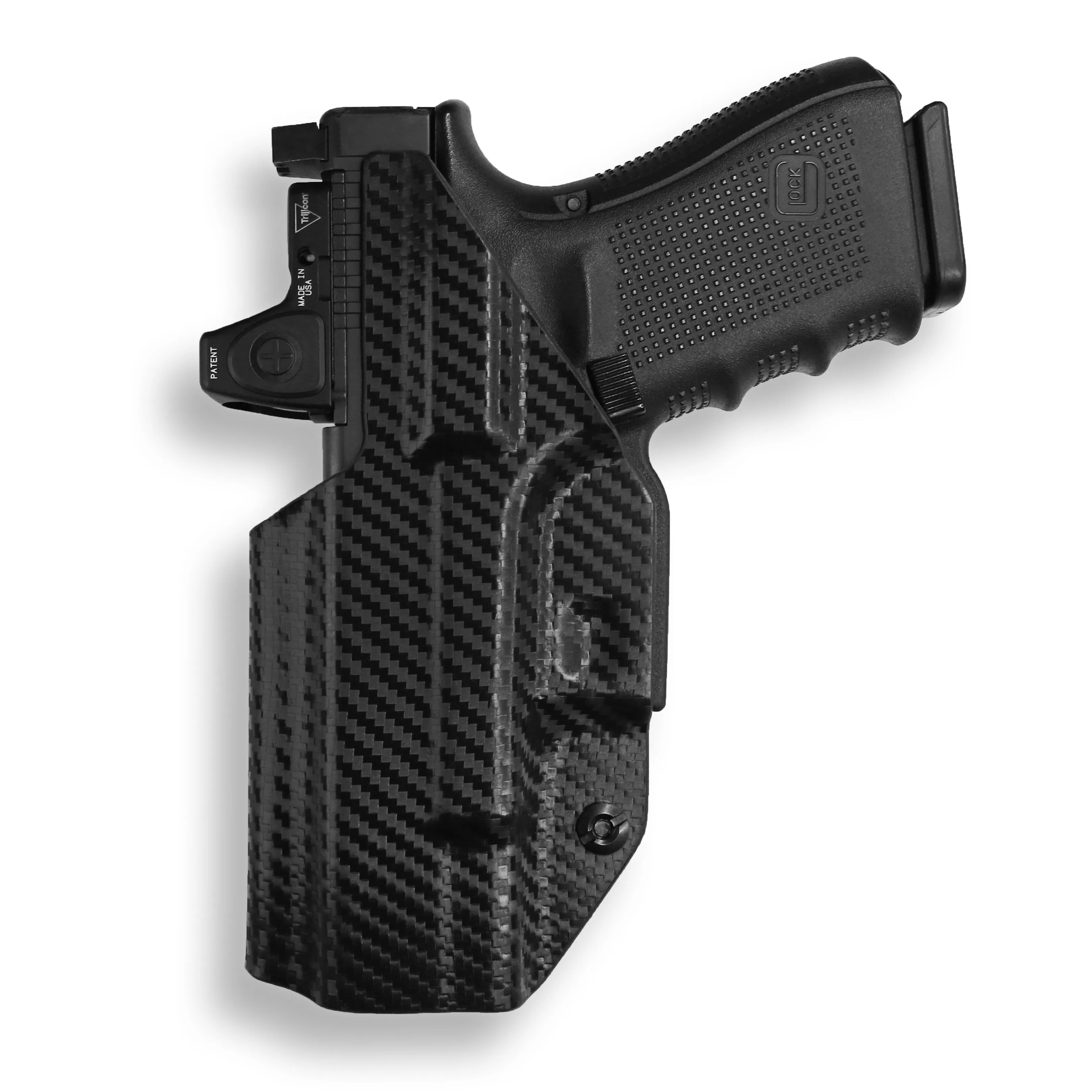 Smith & Wesson M&P / M2.0 4"/4.25" Compact 9/40 Manual Safety with Olight Baldr S Light Red Dot Optic Cut IWB Holster