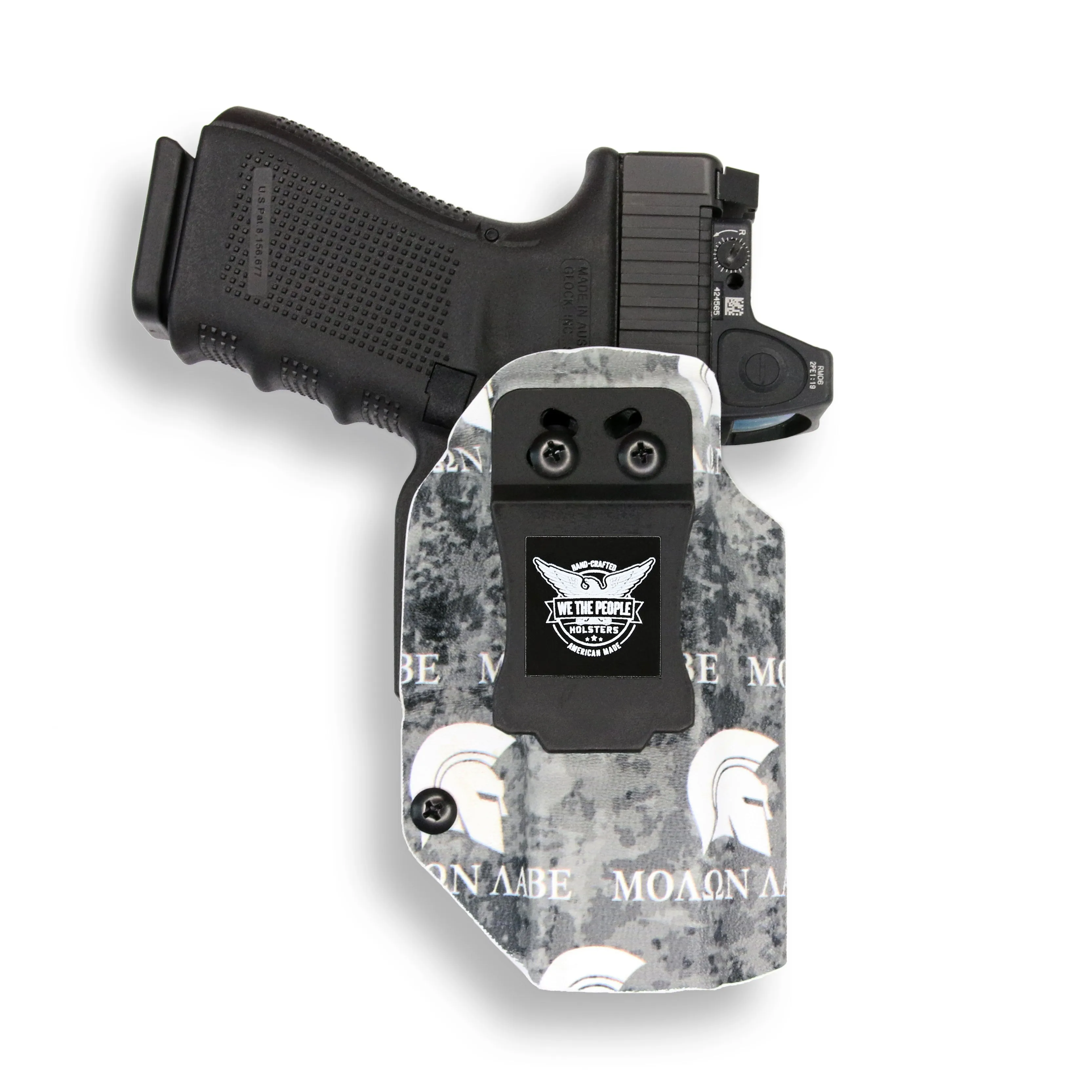 Smith & Wesson M&P / M2.0 4"/4.25" Compact 9/40 Manual Safety with Olight Baldr S Light Red Dot Optic Cut IWB Holster