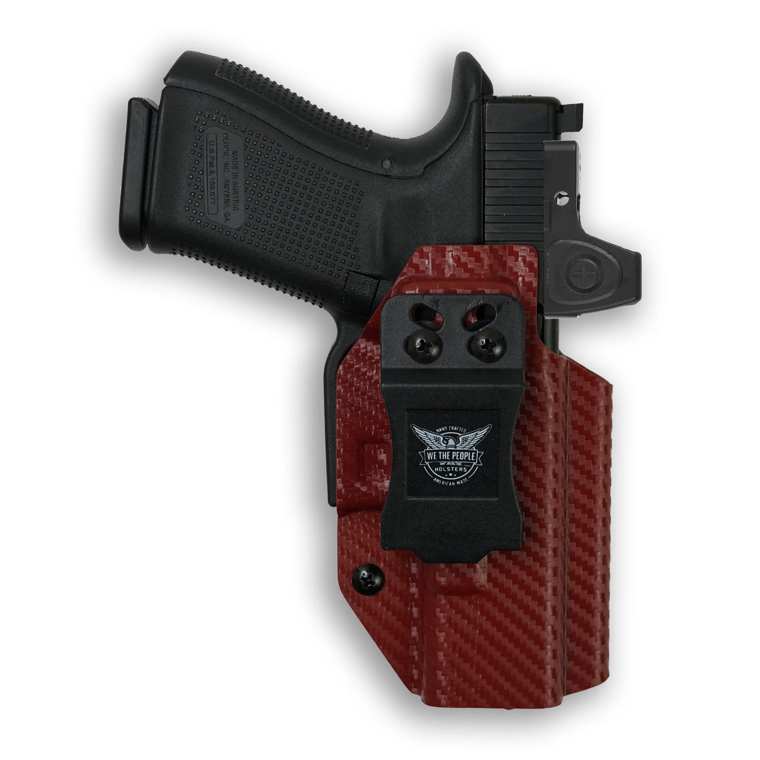 Smith & Wesson M&P / M2.0 4"/4.25" Compact 9/40 Manual Safety with Olight Baldr S Light Red Dot Optic Cut IWB Holster