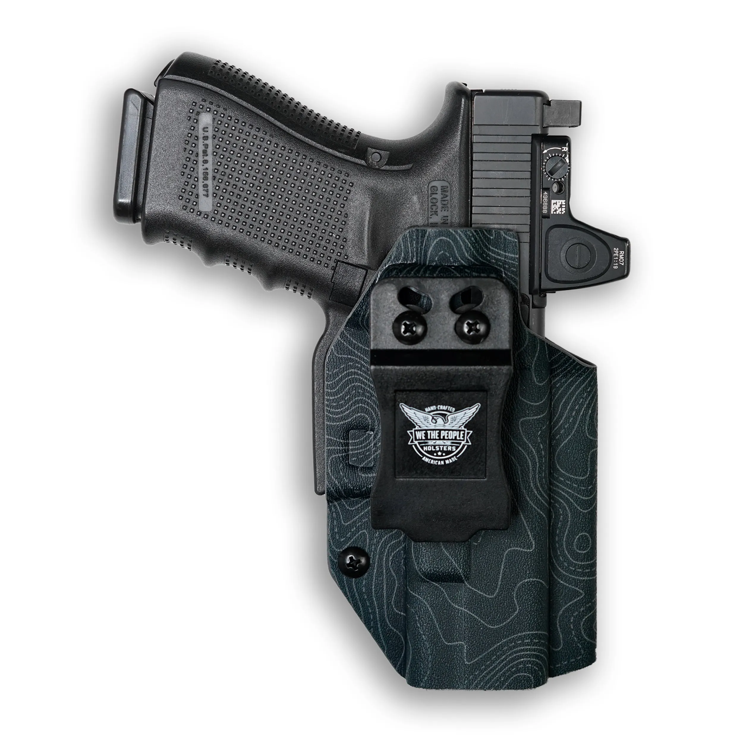 Smith & Wesson M&P / M2.0 4"/4.25" Compact 9/40 Manual Safety with Streamlight TLR-7/7A/7X Light Red Dot Optic Cut IWB Holster