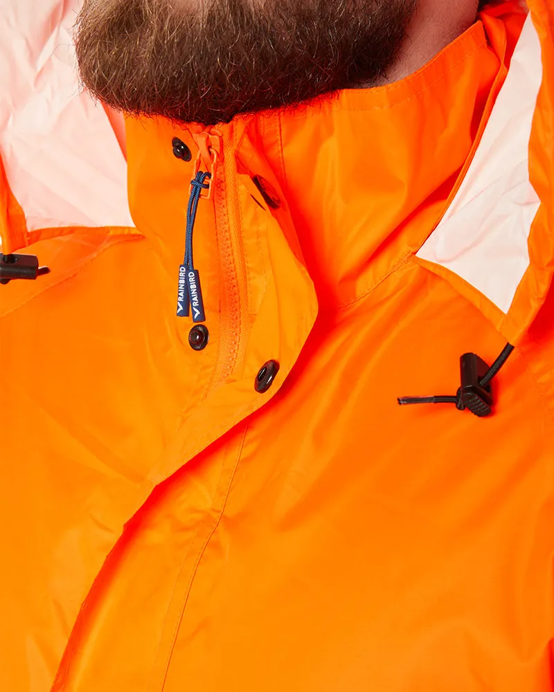 Stowaway Jacket - Fluoro Orange