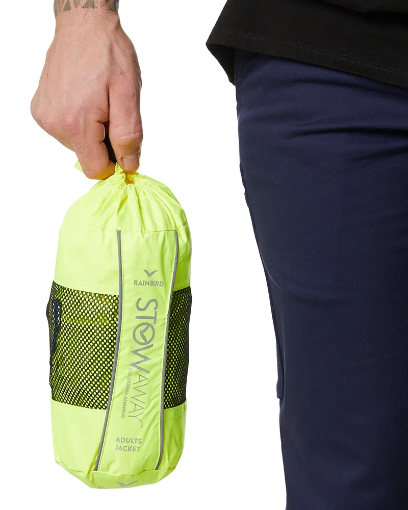 Stowaway Jacket - Fluoro Yellow