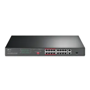 Tp-Link Jetstream Tl-Sl1218p - V1 - Switch - 16 Ports - Unmanaged - Rack-Mountable