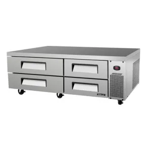 Turbo Air TCBE-72SDR-N 72" 4 Drawer Refrigerated Chef Base