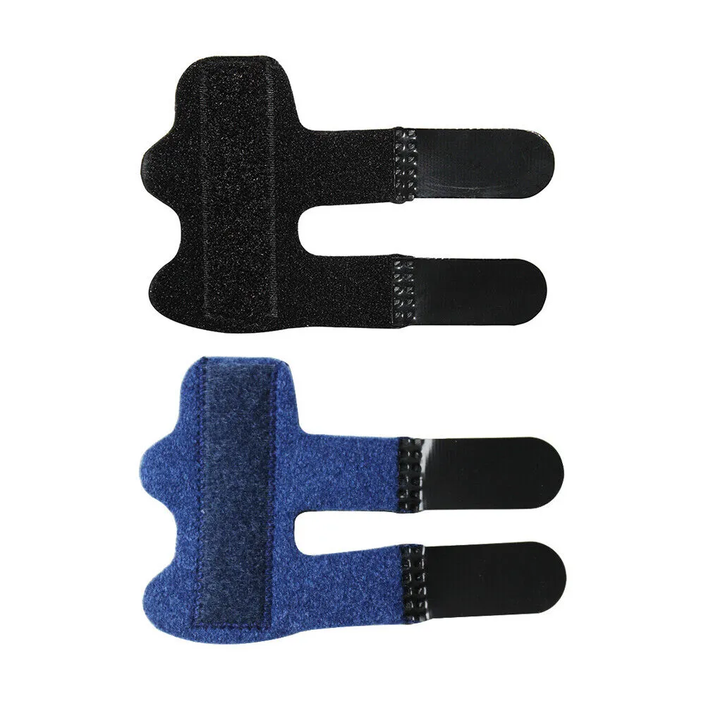 US 2~4Pc Trigger Finger Splint Adjustable Fixing Belt Finger Straightening Brace