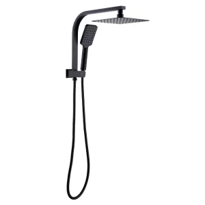 VIVA Compact Rain Shower Square Matte Black