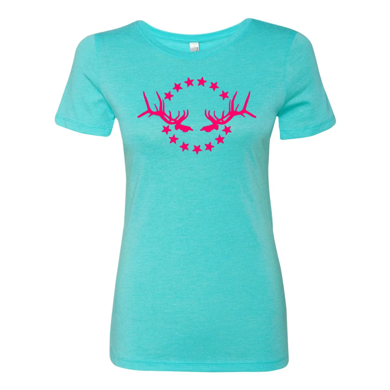 Women's T-Shirt: Simple Pink Logo