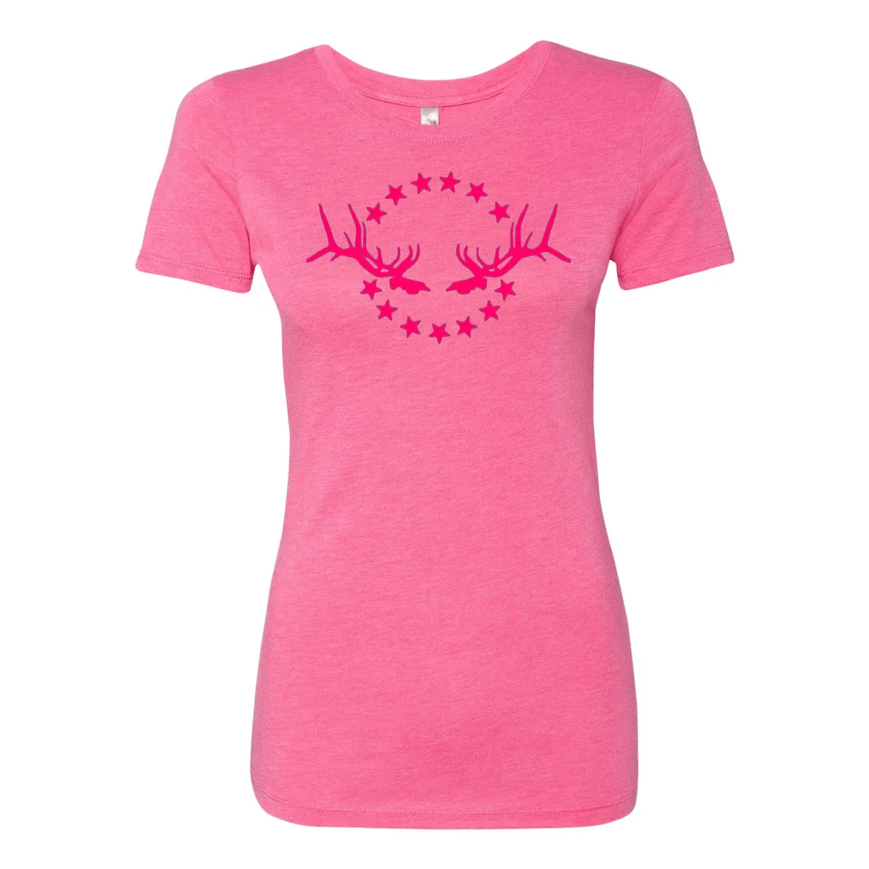 Women's T-Shirt: Simple Pink Logo