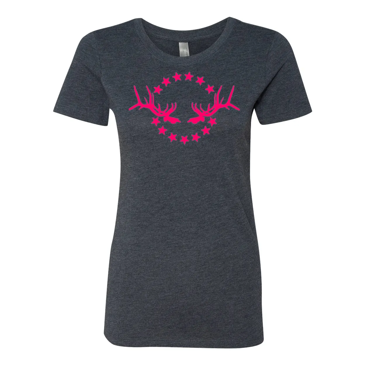 Women's T-Shirt: Simple Pink Logo