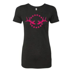 Women's T-Shirt: Simple Pink Logo